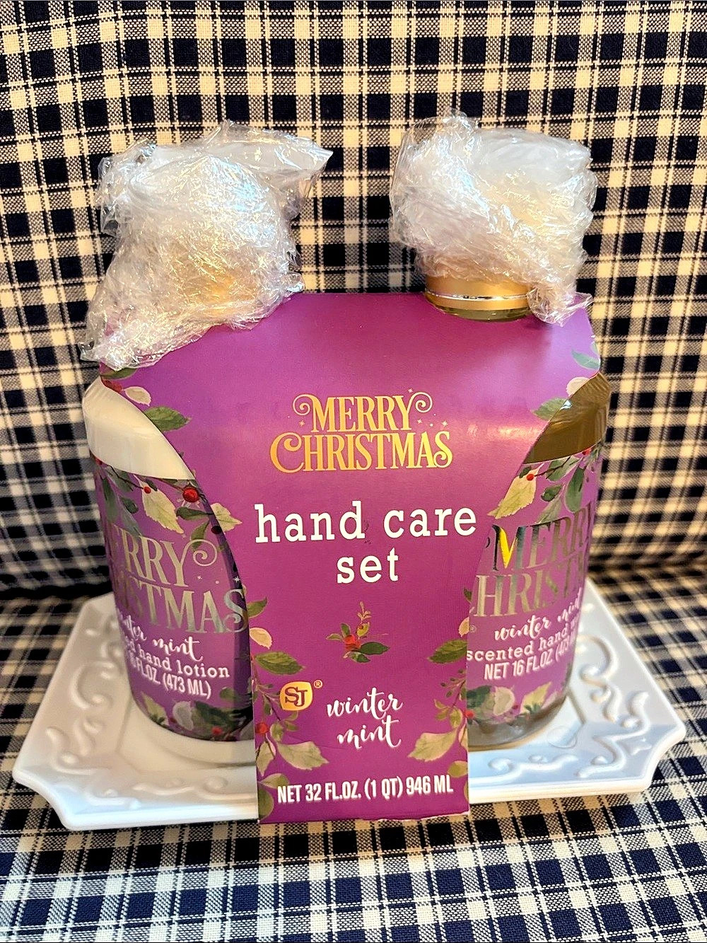 Merry Christmas Winter Mint Hand Care Set Winter Mint Hand Care Set NWT